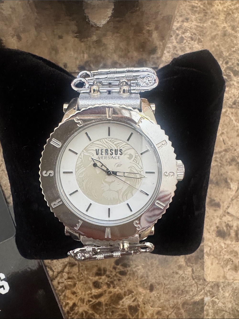 Versus Versace Women’s  Silver and White Bracelet Watch - Picture 2 of 9
